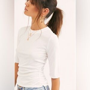 Free People Talk to Me Tee